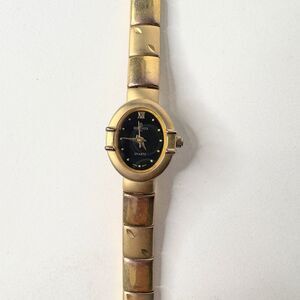 Vintage Berenger Watch Japan Stainless Steel Back Solid Brass Case